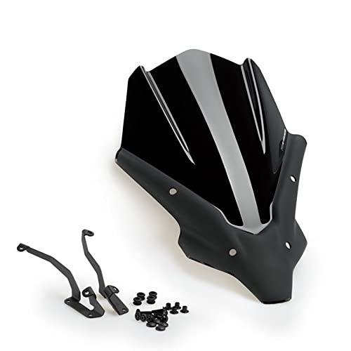 Amazon | Puig 20619N NEW GENERATION LONG [BLACK] MT-07 (21